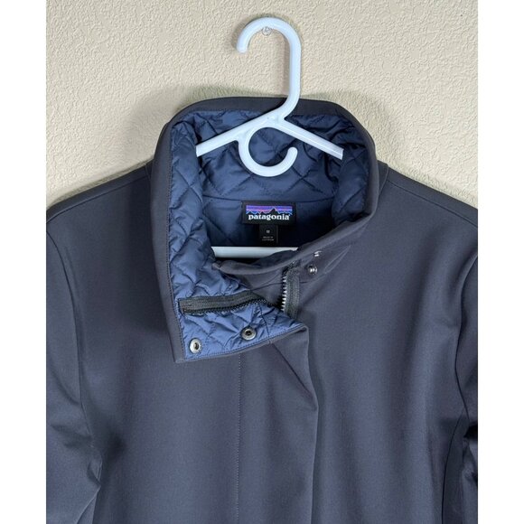 Patagonia Women's Sidesend Insulated Parka Coat Style 27675 Black - Picture 3 of 16